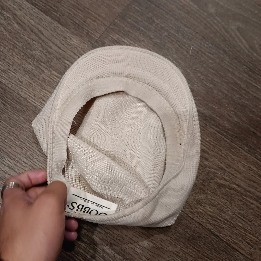 Vintage 90s Dobbs Cream Men's Hat Sz XL